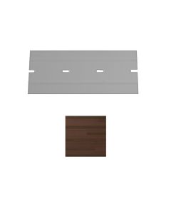 Vesta Steel Siding Plank Starter Strip HD3 Woodgrain Autumn Thistle 10'