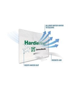James Hardie HardieWrap Weather Barrier 3'x100'