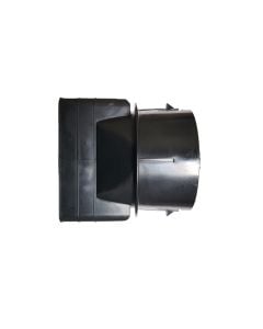 Raindrop 36603K Downspout Drain Pipe Adapter Black 3X4
