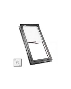 Velux FS C04 2004S Fixed Skylight Deck Mounted Low E with Solar Blind and Remote 21" X 37-7/8"