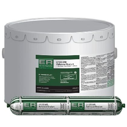 ER Systems 2100MS Adhesive Sealant 2.5 Gallon 20 Buckets White