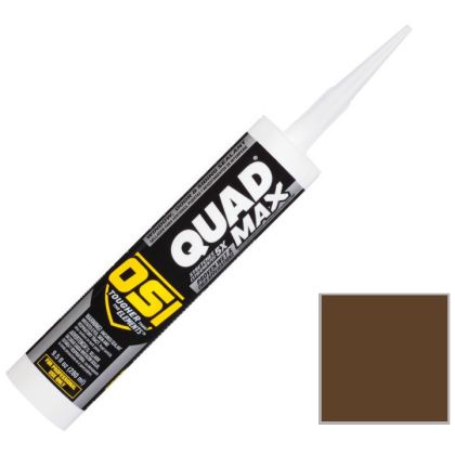 OSI Quad Max Window Door Siding Sealant Caulk 10oz Timber Bark 253