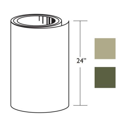 Berger Aluminum Trim Coil .019 24"x50' James Hardie Heathered Moss & Mountain Sage