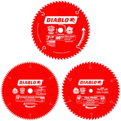 Diablo Fine Finish Blade 60 Tooth