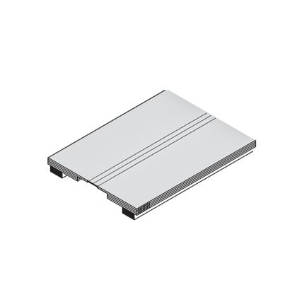 EDCO 1733-000 Ridge Vent With Foam Seal 10' 5/carton