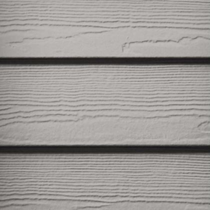 James Hardie Plank Fiber Cement Cedarmill Siding 8.25"x144" Pearl Gray 1pc