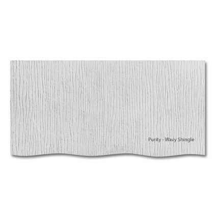 GAF Weatherside Purity Wavy 12"x24" 18/bundle