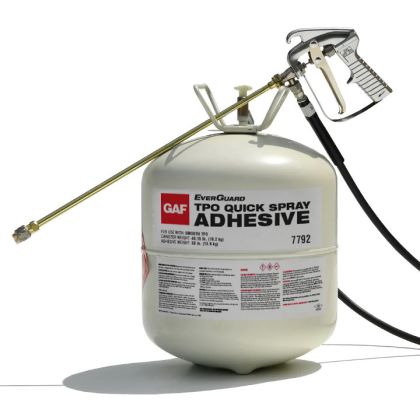 GAF 7792 EverGuard TPO Quick Spray Adhesive Cylinder 10sq