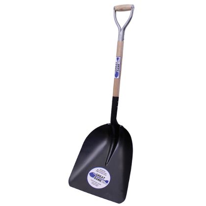 Great Dane SCOOP-ST-DW8-I Steel #8 Scoop 'Shovel' D Wood Handle