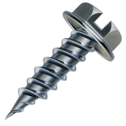 Malco HW8X1ZP Zip-In Self Piercing Screws 8x1 3500ct