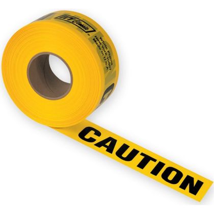Ivy Classic 14000 Caution Tape 3"x300' Yellow
