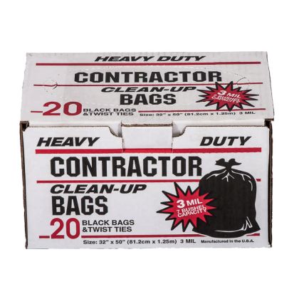RLD Tools Heavy Duty Contractor Bag 20 per box