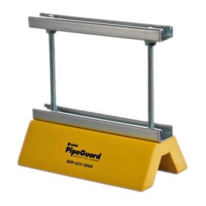 OMG PGSTPE10X10HA-YW PipeGuard Height Adjustable Strut Model 10" Yellow 5ct