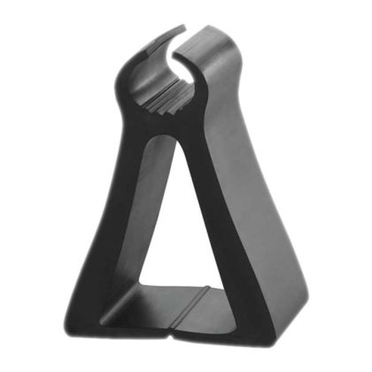 OMG PGTS-BK PipeGuard Tall EPDM Pipe Support 6" Black 10ct