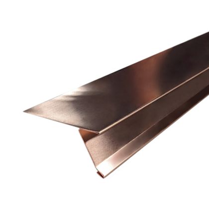 Lakefront Sheet Metal Drip Edge 3.5"x10' Copper