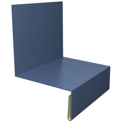 Tamlyn VZB388PC XtremeColor 3/8" Z Bar - 1/2"x3/8"x1-1/8"x8' Primed EA