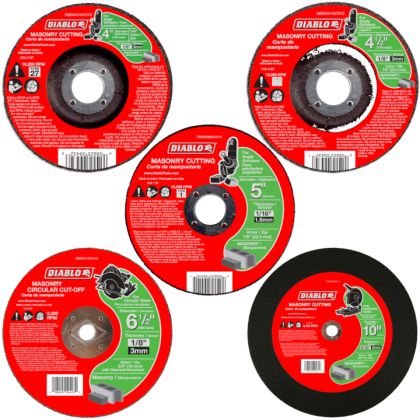 Diablo Masonry Cut Off Abrasive Wheel