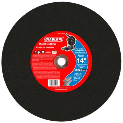 Diablo Metal Chop Saw Disc 14"x7/64"