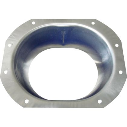 US Aluminum 40V6 Oval Outlets For 6"/7" Gutter Only 3"x4" 50ct