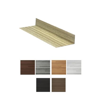 Vesta Steel Siding L Flashing HD3 Woodgrain 10'