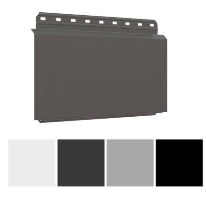 Vesta Steel Siding Plank Solid 5"x12' 10/carton