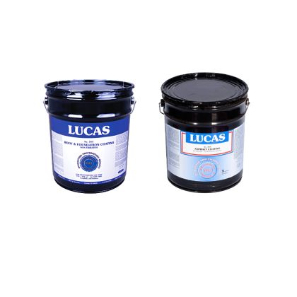 Lucas Asphalt Roof and Foundation Coating Non-Fibrated 5 Gallon