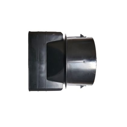 Raindrop 36603K Downspout Drain Pipe Adapter Black 3X4