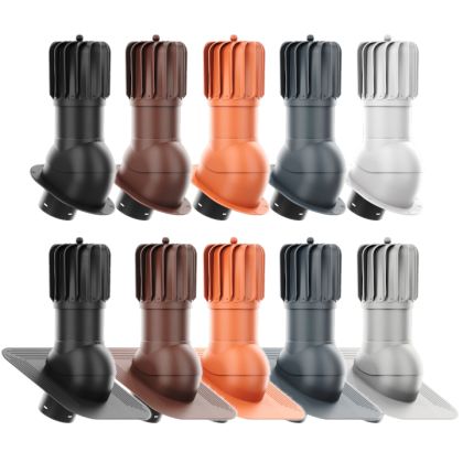 RoofiVent iVent Roto Durable Polypropylene Oblong Turbine 6"