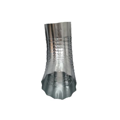 Berger #4 90 Degree Round ELbow Galvanized Corrugated 6"