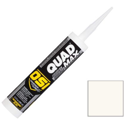 OSI Quad Max Window Door Siding Sealant Caulk 10oz White 001