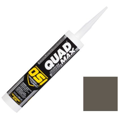 OSI Quad Max Window Door Siding Sealant Caulk 10oz Iron Gray 551
