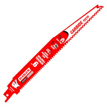 Diablo General Purpose Carbide Recip Blade 9"