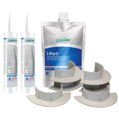 ChemLink F1354WHNP F1350WHNP F1351WHNP E-Curb Round Kit White