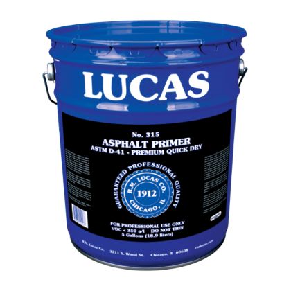 Lucas 315 Asphalt Primer 5 Gallon