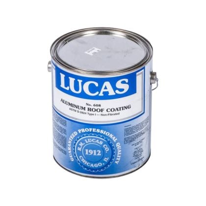 Lucas 608 Roof Coating 1 Gallon Aluminum