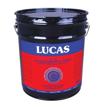 Lucas 775 All Weather Roof Cement 3 gallon Black