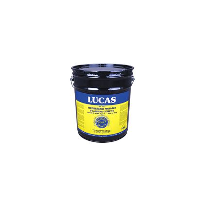 Lucas 777 Rubberized Mod-Bit Flashing Cement 5 gallon Black