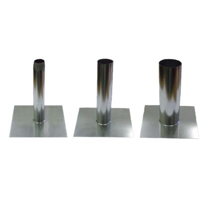Berger Downspout Tube Galvanized