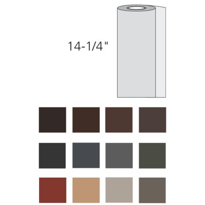 EDCO 1730 Steel Embossed Trim Coil Solid 28ga 14.25"X50' 1 Roll