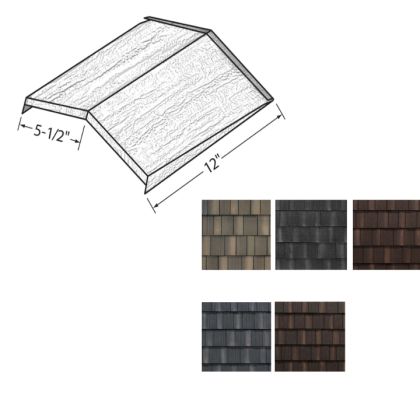 EDCO 1767 Arrowline Steel Ridge/Hip Cap Infiniti 12" 20/carton