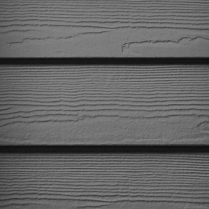 James Hardie Plank Fiber Cement Cedarmill Siding 7.25"x144" Night Gray 1pc
