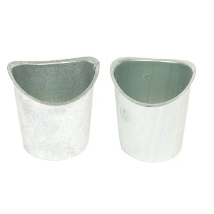 Berger Half Round B-Style Outlet Galvanized