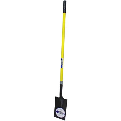 Great Dane SAPDE-3-LFG-I Smooth Edge Spade 'Shovel' Fiberglass Handle