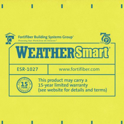 Henry HE014WS796 WeatherSmart Fortifiber House Wrap 10'x100'