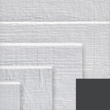 James Hardie Trim Fiber Cement Roughsawn 4/4 NT3 7.25" x 12' Midnight Black 1pc