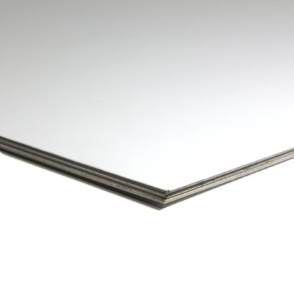 Lakefront Sheet Metal PVC Metal 4'x10' White