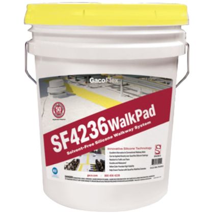 Gaco SF4236 WalkPad Solvent Free Silicone 5 Gallon