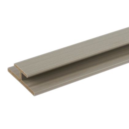 NewTechWood US45-8-AT All Weather System Composite Siding T-Channel 3.1"x1"x8' Roman Antique 1pc