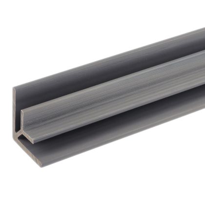 NewTechWood US47-8-LG All Weather System Composite Siding Inside Corner Post 2.8"x2.8"x8' Westminster Gray 1pc