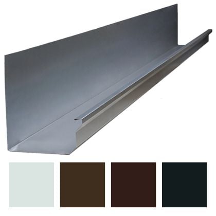 Lakefront Sheet Metal Gutter Blank 6"x10'